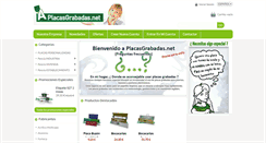 Desktop Screenshot of placasgrabadas.net